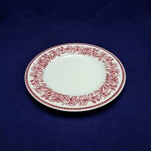 Mayfair Wedgwood Sons Red White Salad Plate